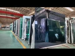 10.38mm 55.1 kaca float laminasi keselamatan anil yang tidak berwarna