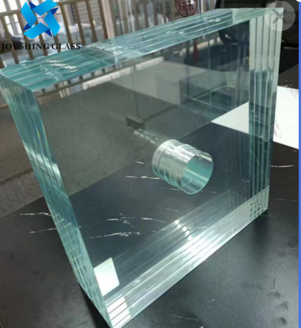 Kaca Laminasi Keselamatan PVB Kustom Untuk Panel Atap Standar AS / NZS CE SGS