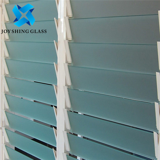 Kaca Louver Berwarna 4mm 5mm 6mm 8mm Tebal Lembaran Kaca Berwarna