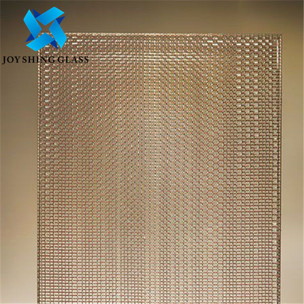 4mm 5mm 6mm Tempered Art Kaca Warna-warni Laminated Wired Glass