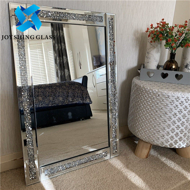 Kaca Cermin Perak Bebas Tembaga 1.1mm - 8mm Untuk Dekorasi Kamar Mandi
