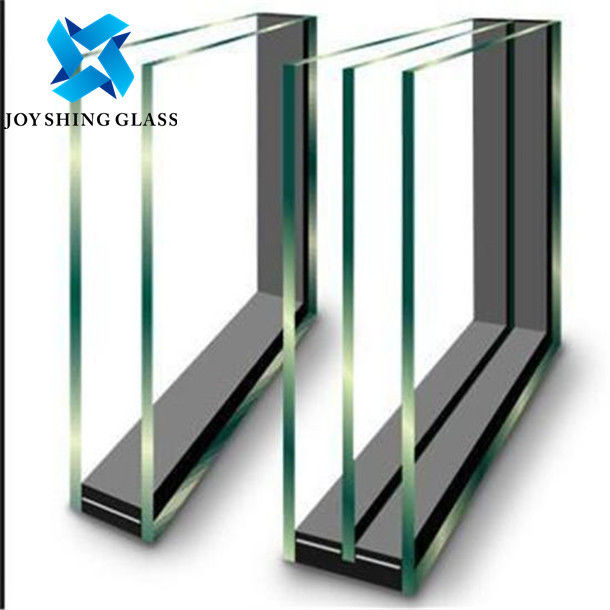 Kaca Float Terisolasi Rendah 6+12A+6 Kaca Float Ultra Bening Transmisi Tinggi