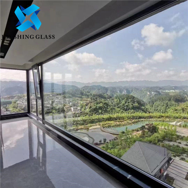 Kaca Keamanan Pintu Kamar Mandi CCC, Kaca Tempered 12mm Untuk Railing Balkon / Tangga