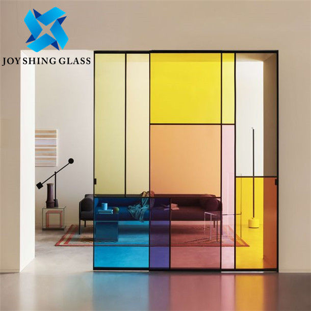 Flat Tinted Float Glass 6mm 8mm 10mm Dekoratif Dapur Kaca Tempered Splashback