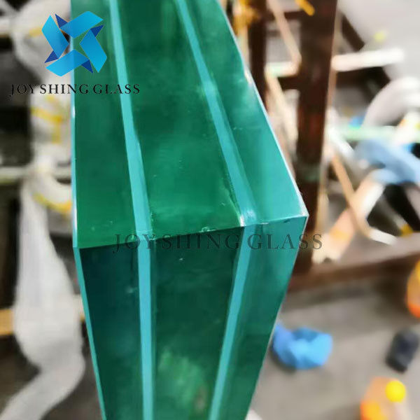 Pintu Kaca Laminasi Keselamatan Kustom 8.76mm PVB Kaca Laminasi Bening Berwarna