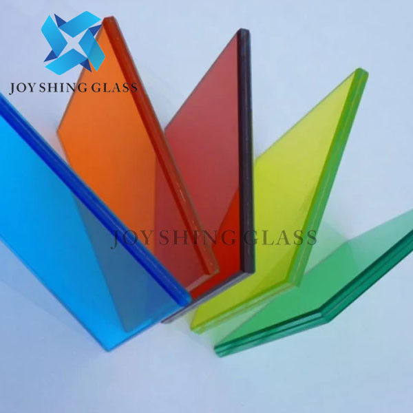 10.38mm Ford Biru Warna Laminasi Kaca Untuk Partisi