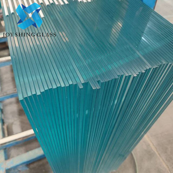 Ford Blue Float Glass 3660 * 2134mm Pelat Kaca Terapung Berwarna Tempered
