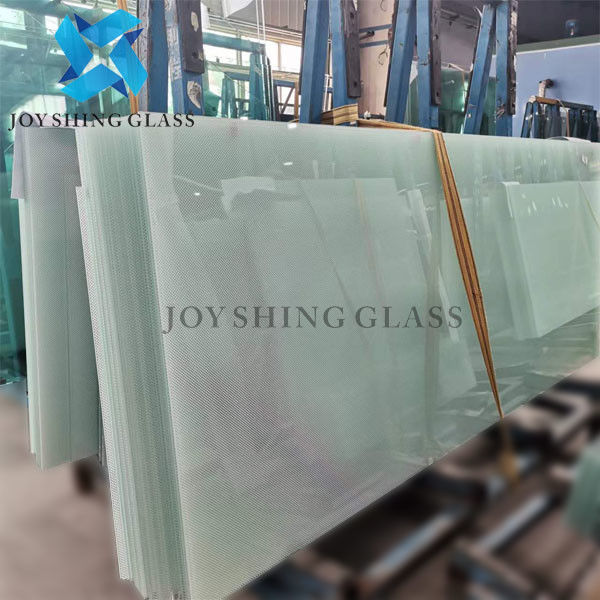 Clear Acid Etched Glass Ketebalan Warna Ukuran Pola Kustomisasi Bentuk
