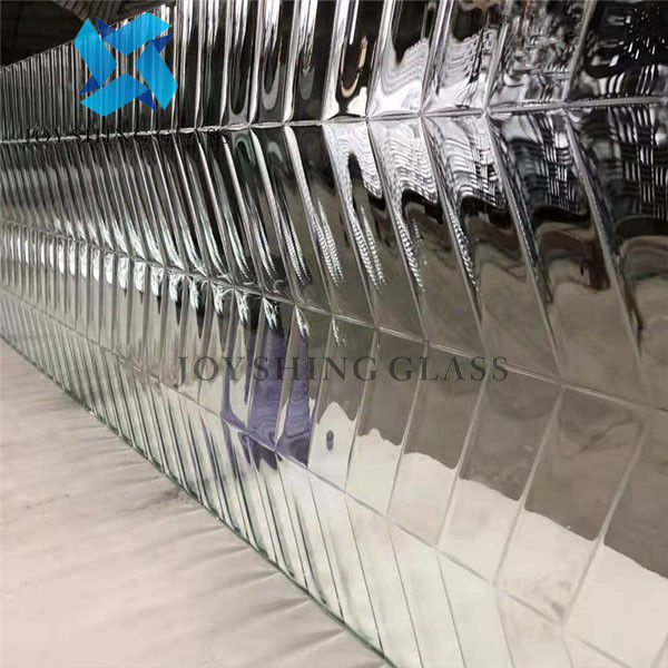 Warna Tempered Hot Melt Glass Untuk Dekorasi Tembok Partisi