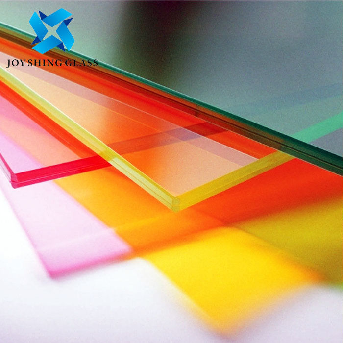 Kaca Lapis Berwarna 5+5mm Dekoratif Kaca Lapis PVB Interlayer