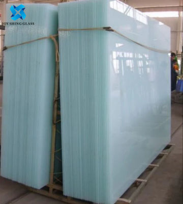 Kaca Laminasi Melengkung Datar Lapisan E Rendah Untuk Railing Pegangan Balustrade