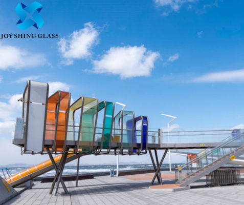 Kaca Laminasi Keselamatan Bangunan 16mm Kaca Laminasi Lapisan Ganda