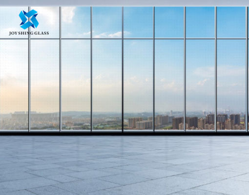 CE Low Iron Triple Laminated Glass 55.2mm 66.2mm Harga Kaca Laminasi Tempered