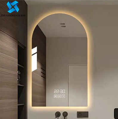 LED Backlit Cermin Kamar Mandi Anti Kabut Kustomisasi Cermin Panjang Penuh