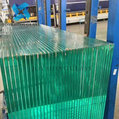 4mm Safety Toughened Glass Flat / Curved Tempered Glass Laminated Custom