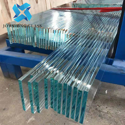 Kaca Bangunan Tempered Transparan 8mm Tempered Float Glass