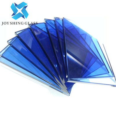 Ford Blue Float Glass 3660 * 2134mm Pelat Kaca Terapung Berwarna Tempered