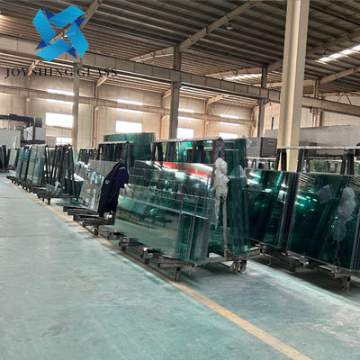 12mm Ultra Large Clear Float Glass Pemrosesan Khusus Transmisi Cahaya Tinggi