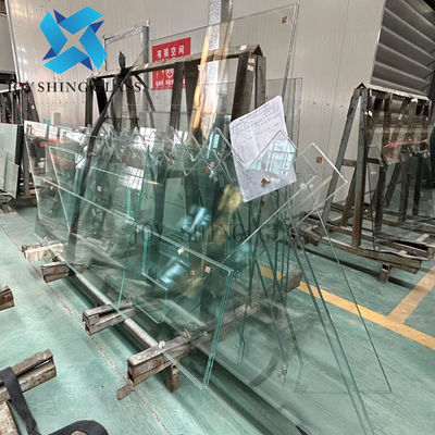 Ultra Clear Float Glass Sheet 8mm 10mm Harga Kaca Float Transparan Tempered