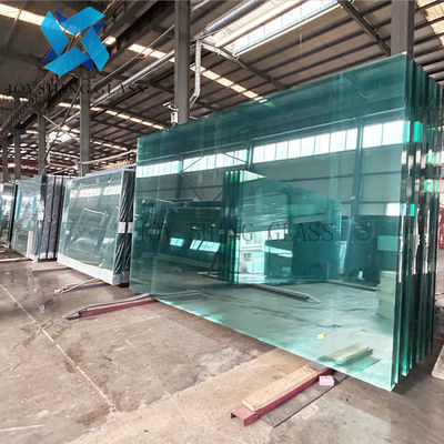 Ketebalan Kaca Terapung Tempered 3mm-25mm Kaca Terapung Sangat Jelas Disesuaikan