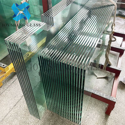 Solid Transparan Keselamatan Kaca Tempered Kaca Dikeraskan