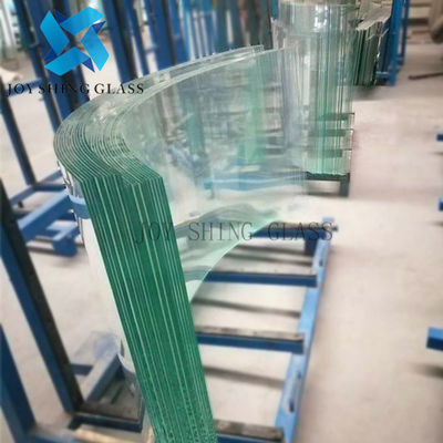 PVB Interlayer Ultra Clear Hot Bending Laminated Glass yang disesuaikan