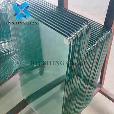 Kaca Tempered Sepenuhnya Dikeraskan 10mm Ultra Clear Safey