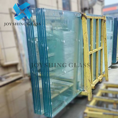 Ketebalan Kaca Laminasi Penuh Tempered 6.38mm hingga 100mm Opsional