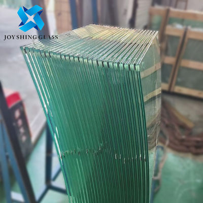 Pintu Kamar Mandi Kaca Laminasi Kustom 6 + 6 Film PVB Kaca Laminasi Ganda yang Dikeraskan