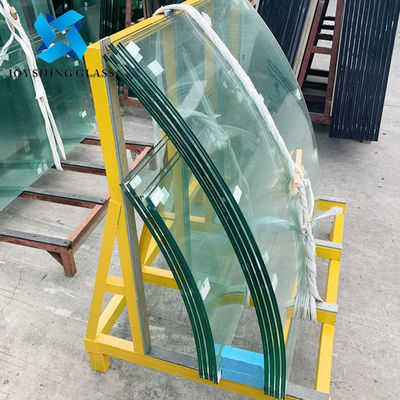 Custom Curved Ultra Clear Tempered Laminated Glass Untuk Akuarium