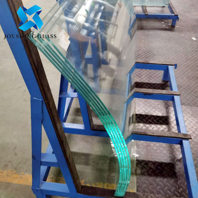 8mm Ultra Clear Curved Toughened Glass 5/16 