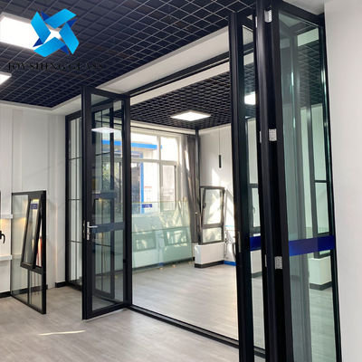 Termal Break Aluminium Lipat Pintu Geser Untuk Rumah