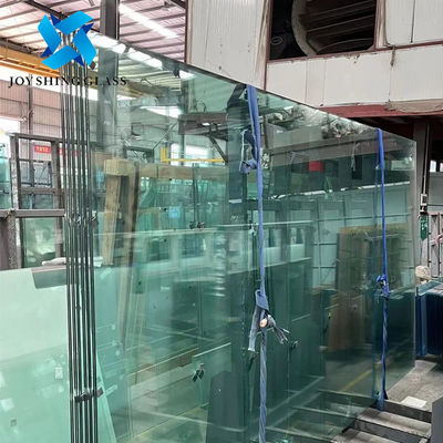 Low Iron Laminated Glass Sheets 3300*2440mm Dengan SGP Interlayer