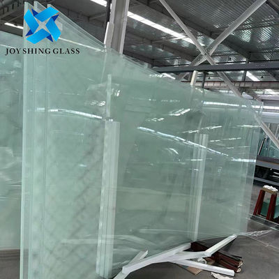 Custom Bent Tempered Laminated Glass Kaca Keamanan Double Glazed