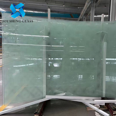 Kaca Laminasi Keruh dengan Giring 10+1.52PVB+10mm Kaca Keamanan