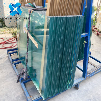 Kaca Laminasi Tempered berwarna 7,52mm PVB/SGP Kaca Laminasi