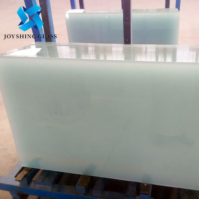 8mm Frosted Safety Toughened Glass untuk Privacy Glass Partition