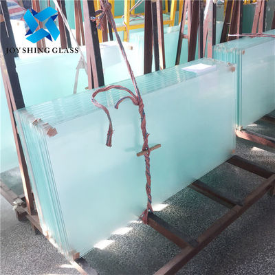 Custom 10mm Frosted Tempered Glass Panel 3/8 