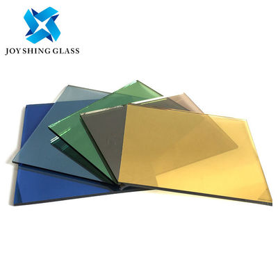 Euro Grey Reflective Tempered Glass 4mm Light Grey Coated Toughened Glass (Gelas Berlapis Berwarna Abu-abu Cahaya)