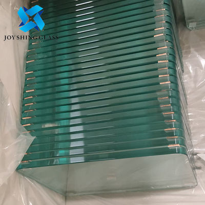 Green Tinted Toughened Glass 6mm 8mm 10mm Keamanan Bangunan Kaca