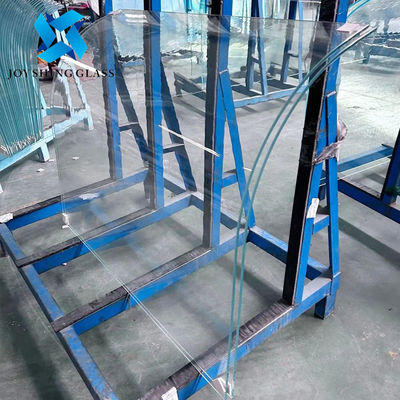 10mm Kaca Keruh Curved Jelas Untuk Balok Tangga