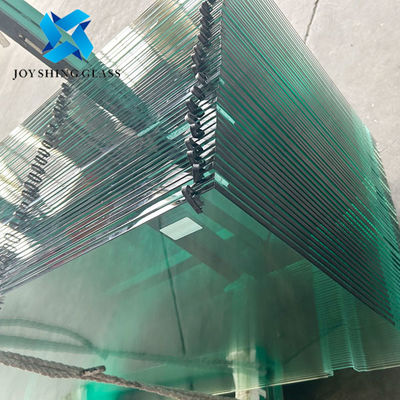 12mm Kaca Diperkuat Panas Kaca Ultra-Clear Tinted Semi Tempered