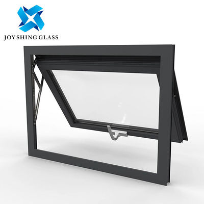 Airproof Aluminium Awning Jendela Kaca Skylight Disesuaikan Jendela