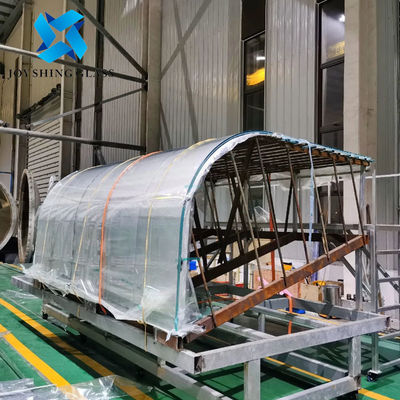 Ultra Clear Curved SGP Laminated Glass Untuk Lampu Langit-langit