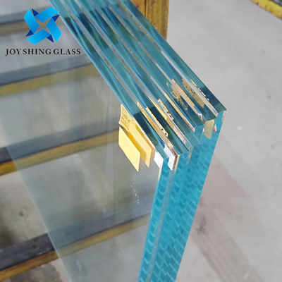 Customized Kristal persegi panjang Tempered Glass 12mm Glass Railing