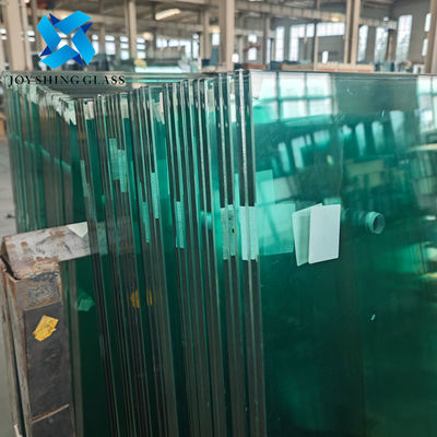 Custom 16.38mm Euro Grey Toughened Laminated Glass untuk Teras