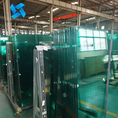 Anti-UV Laminated Glass 8,38mm Jelas PVB Keamanan Laminated Glass