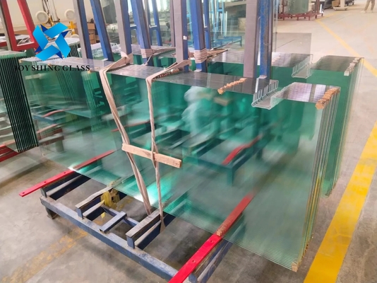 Kualitas tinggi 3mm-19mm Tempered Glass/Toughened Glass untuk jendela, pintu mandi, pagar kaca dll